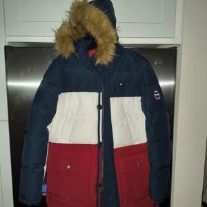 Tommy Hilfiger Men's Faux-Fur Parka
